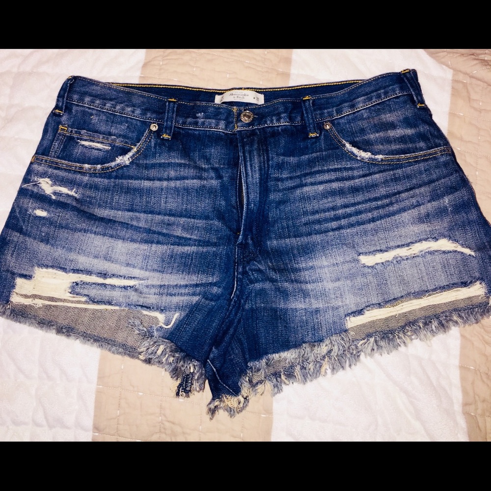 Abercrombie and Fitch Highrise Shorts